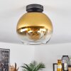 Koyoto  Ceiling Light glass 25 cm gold, clear, 1-light source