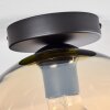 Koyoto  Ceiling Light glass 25 cm Amber, 1-light source