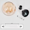 Koyoto  Ceiling Light glass 25 cm Amber, 1-light source
