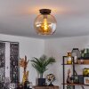 Koyoto  Ceiling Light glass 25 cm Amber, 1-light source