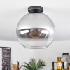Koyoto  Ceiling Light glass 30 cm clear, Smoke-coloured, 1-light source