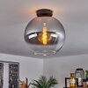 Koyoto  Ceiling Light glass 30 cm clear, Smoke-coloured, 1-light source