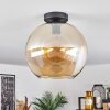Koyoto  Ceiling Light glass 30 cm Amber, 1-light source