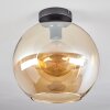 Koyoto  Ceiling Light glass 30 cm Amber, 1-light source