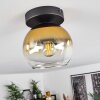 Koyoto  Pendant Light glass 15 cm gold, clear, 1-light source