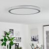 Finsrud Ceiling Light LED silver, 1-light source