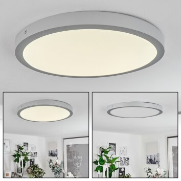 Finsrud Ceiling Light LED silver, 1-light source