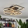 Sistelo Ceiling Light LED black, 1-light source
