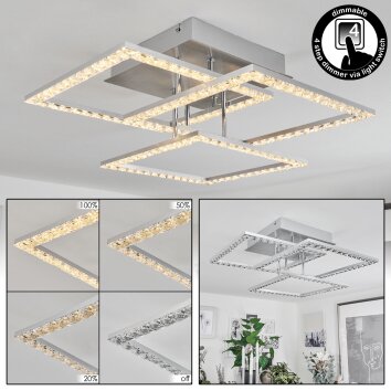 Serranos Ceiling Light LED aluminium, 1-light source