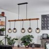 Afurada Pendant Light Ecru, black, 5-light sources