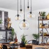 Koyoto  Pendant Light glass 15 cm, 20 cm, 25 cm, 30cm clear, 5-light sources