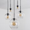 Koyoto  Pendant Light glass 15 cm, 20 cm, 25 cm, 30cm clear, 5-light sources
