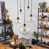 Koyoto  Pendant Light glass 15 cm, 20 cm, 25 cm, 30cm clear, 5-light sources