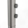Steinhauer Turound UpLighter LED brushed steel, 2-light sources