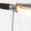 Steinhauer Turound UpLighter LED brushed steel, 2-light sources