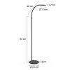 Steinhauer Turound Floor Lamp LED black, 1-light source