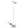 Steinhauer Turound Floor Lamp LED brushed steel, 1-light source