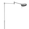 Steinhauer Turound Floor Lamp LED brushed steel, 1-light source