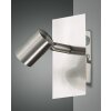 Fabas Luce Tucson Wall Light matt nickel, 1-light source