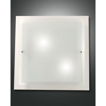 Fabas Luce Naxar Ceiling Light white, 2-light sources