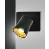 Fabas Luce Modo Wall Light black, 1-light source