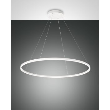 Fabas Luce Giotto Pendant Light LED white, 1-light source