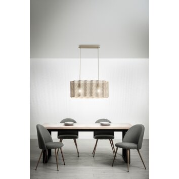 Fabas Luce Glicine Pendant Light gold, 2-light sources