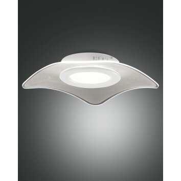Fabas Luce Ibiza Ceiling Light LED white, 1-light source