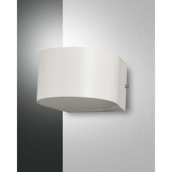 Fabas Luce Lao Outdoor Wall Light LED white, 1-light source