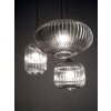 Fabas Luce Nordal Pendant Light black, 3-light sources