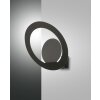 Fabas Luce Hector Wall Light LED black, 1-light source