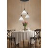 Fabas Luce Vincent Pendant Light black, 3-light sources