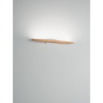 Fabas Luce Ribot Wall Light LED Ecru, white, 1-light source