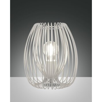 Fabas Luce Camp Table lamp white, 1-light source