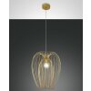 Fabas Luce Camp Pendant Light gold, 1-light source