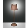 Fabas Luce Katy Table lamp LED rust-coloured, 1-light source