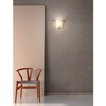 Fabas Luce Viki Wall Light white, 1-light source