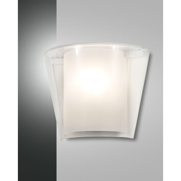 Fabas Luce Viki Wall Light white, 1-light source