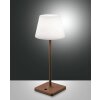 Fabas Luce Adam Table lamp LED rust-coloured, 1-light source