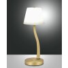 Fabas Luce Ibla Table lamp LED brass, 1-light source