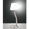 Fabas Luce Ibla Table lamp LED matt nickel, 1-light source