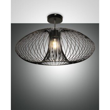 Fabas Luce Fassa Ceiling Light black, 1-light source