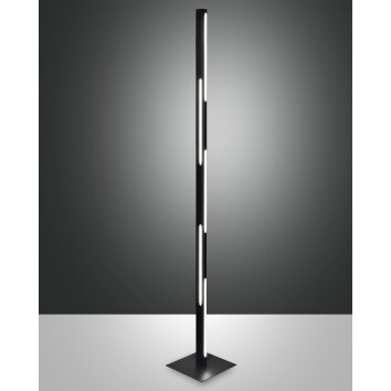 Fabas Luce Ling Floor Lamp LED black, 1-light source
