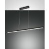 Fabas Luce Ling Pendant Light LED black, 2-light sources
