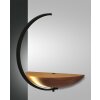 Fabas Luce Roseg Wall Light LED Ecru, black, 1-light source
