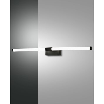 Fabas Luce Ago mirror light LED black, 1-light source