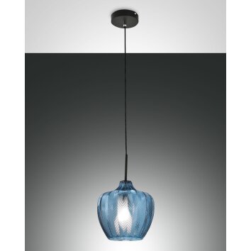 Fabas Luce Gallura Pendant Light black, 1-light source