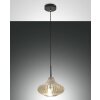 Fabas Luce Budelli Pendant Light black, 1-light source