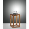 Fabas Luce Blend Table lamp LED Dark wood, 1-light source