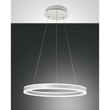 Fabas Luce Palau Pendant Light LED white, 1-light source